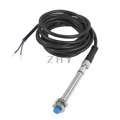 

3P Aviation Connector 2-Wire 6-36VDC NPN NO 2mm Inductive Proximity Switch