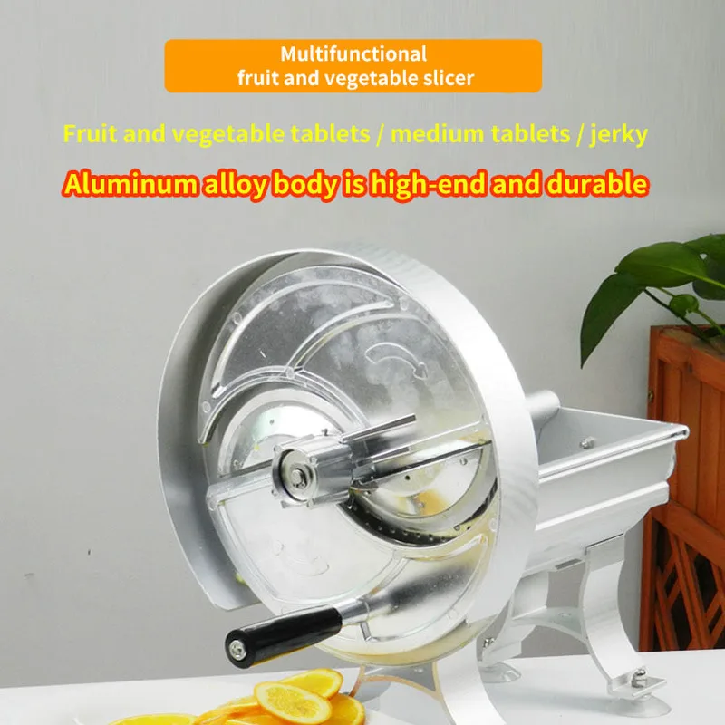 EB-1805A Household Manual Slicer Commercial Multifunctional Aluminum Alloy Hand Fruit Potato Lemon Slice Ground Meat | Бытовая техника