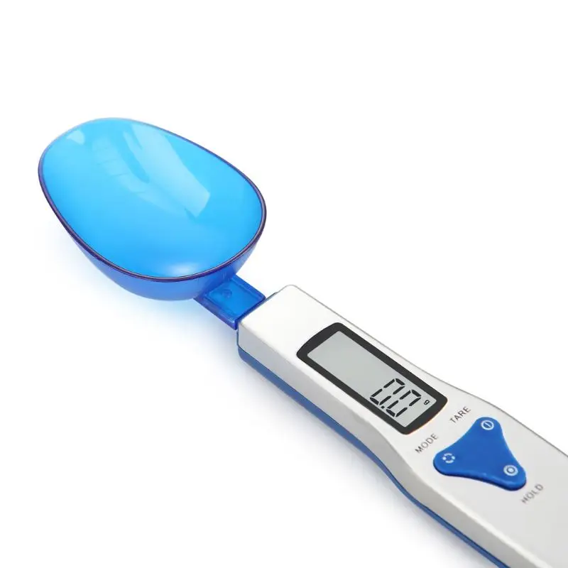 Digital Kitchen Spoon Scale Accurate Electronic Measuring LCD Screen 500g/0.1g 3 Detachable Heads Food Baking Tool G8TC