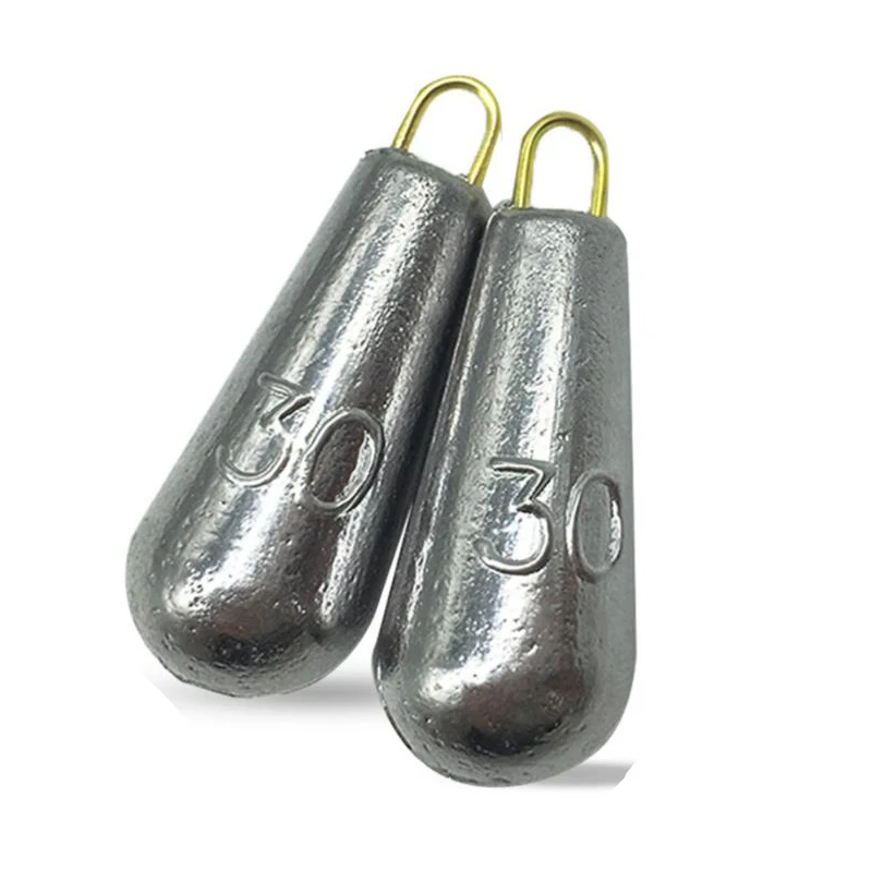 Oval Split Shot Sinker for Fishing, Fishing Baits, Fishing Tackle