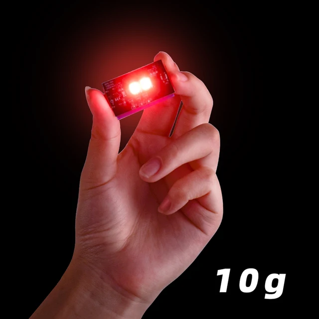 Mini-Drohnen-Stroboskop-Lichter – 360-Grad-Sichtbarkeit, Stroboskoplicht  für Drohnennachtfliegen – RGB-LED-Leuchten mit 7 Farben, Sicherheits- Warnlichter, USB-wiederaufladbar: : Musikinstrumente & DJ-Equipment