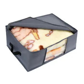 

Collapsible Oxford Cloth Storage Bag Quilt Wardrobe Clothes Storage Box Home Finishing Storage Box