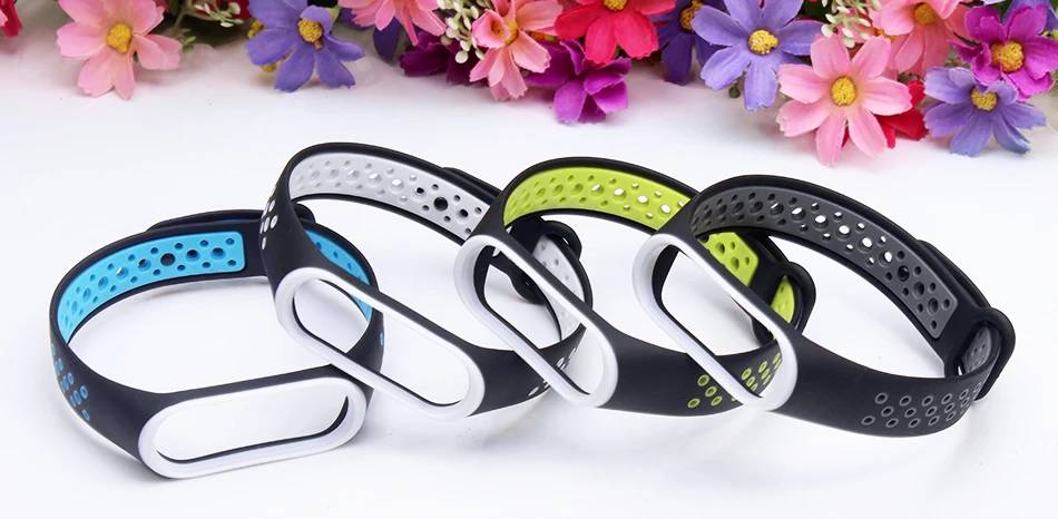 Спортивный ремешок BOORUI mi band 4, удобный ремешок pulseira mi band 4, аксессуары, силиконовый ремешок для xiaomi mi band 4