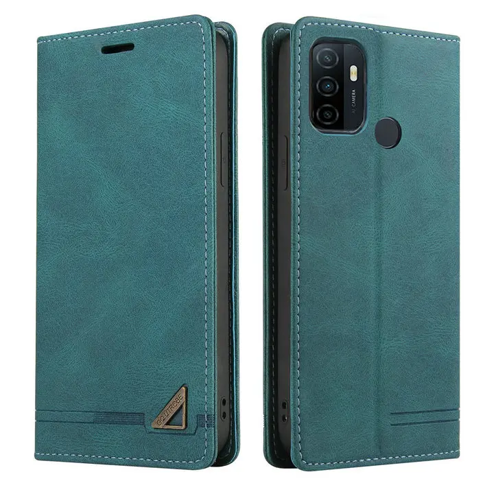 Leather Texture Book Case for OPPO A74 5G Flip Cover RFID Funda A55S A54S A54 A94 A16 A73 A53S A15 A52 A 54 72 53 s Wallet Etui cases for oppo cases