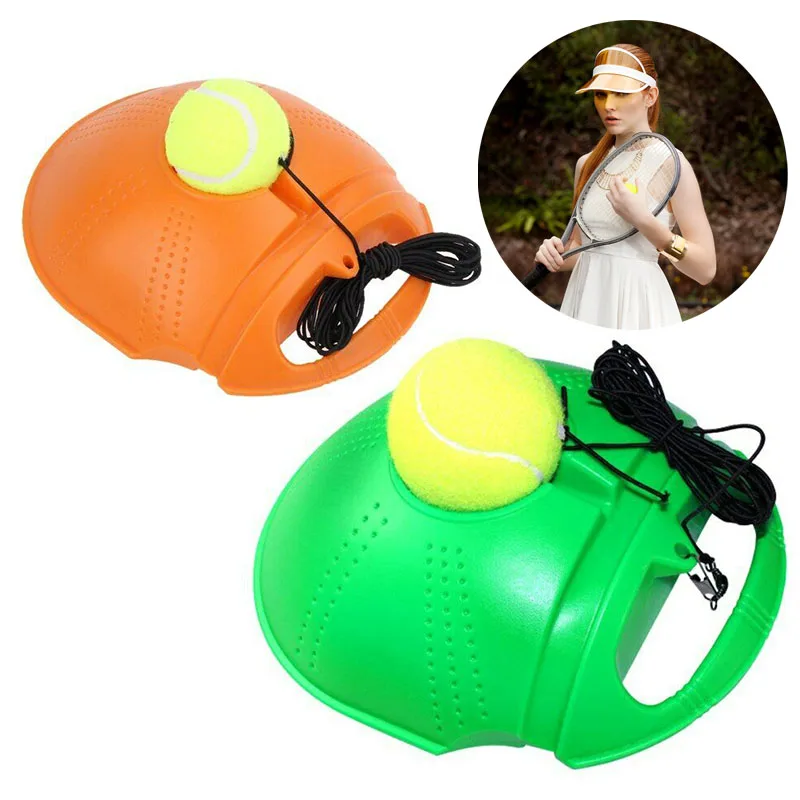 

Funny Professional Primary Tool Exercise Tennis Ball Self-study Rebound Ball Individual Tennis Trainer Baseboard Training Belts