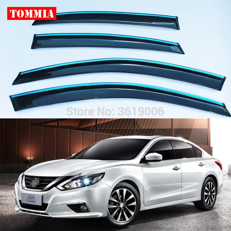 Tommia Фирменная Новинка для Nissan Teana 2013- оконный козырек дефлектор с защитой от ветра и дождя дефлектор гвардейский Обложка 4 шт./компл