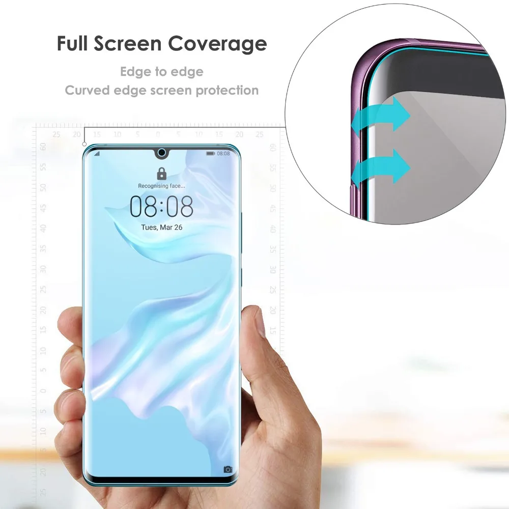3D передняя+ задняя пленка с эффектом памяти для huawei mate 20 P30 Pro, мягкая ТПУ Защитная пленка для экрана Honor 20 Pro, Гидрогелевая защитная пленка
