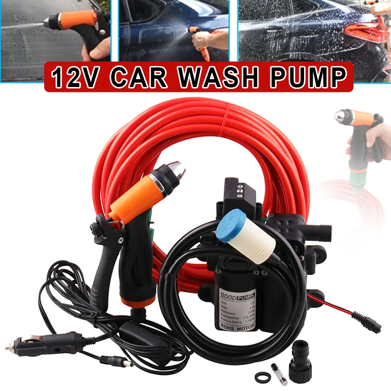 Water Pump Set/AC DC 12V 100W Bike and car Wash Price in Bangladesh
