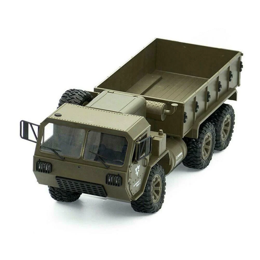 1:16 RC военный грузовик армии США 2,4 GHz 6WD мощный пульт дистанционного управления электрический автомобиль грузовик модель игрушки для мальчиков подарок