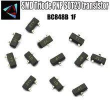 100 шт. BC847B, 215 1F СОТ-23 30 V/100mA SOT SMD CR NPN SMD СОТ-23 поверхностный светодиод Триод PNP SOT23 транзистор