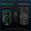 Baseus 15 Вт Qi Беспроводное Автомобильное зарядное устройство для iPhone 11 Быстрая автомобильная Беспроводная зарядка держатель для Samsung S20 Xiaomi Mi 9 ... ► Фото 3/6