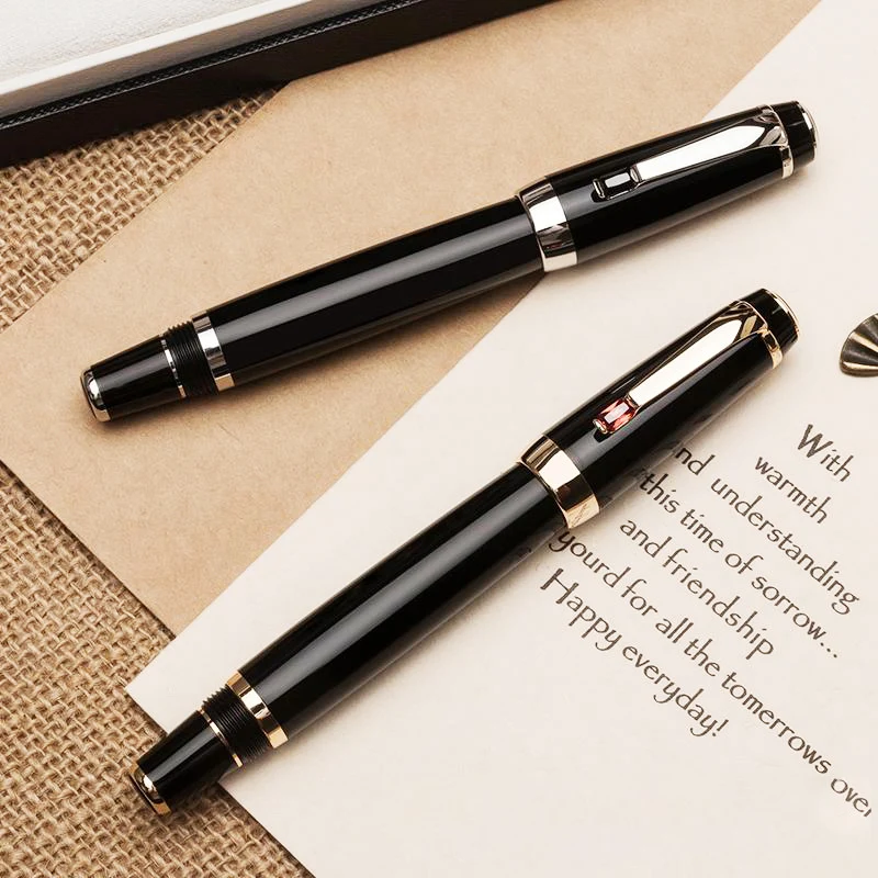 MB Monte Fountain Pens Luxury Black Resin Blance Ballpoint Rollerball Pen for Writing Chrismas Gift Stationary Supplies | Канцтовары для