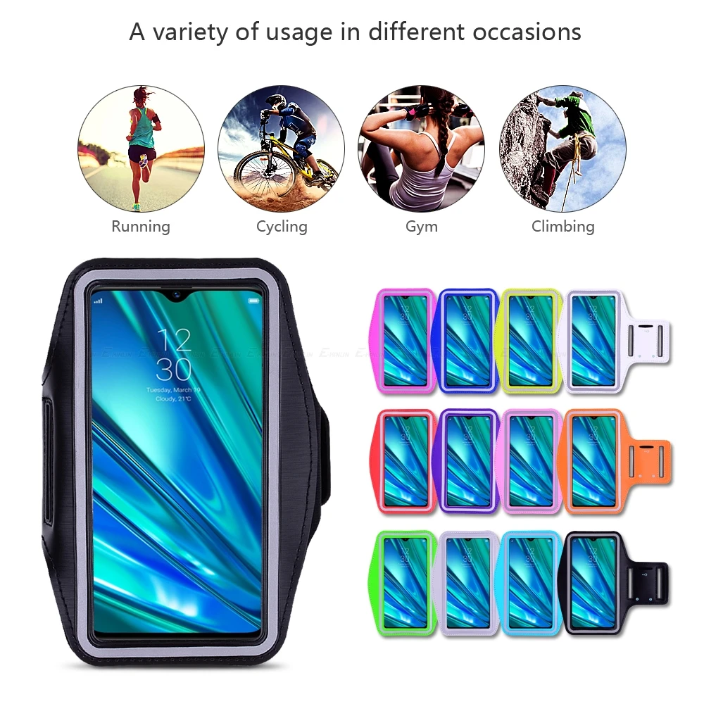 Уличный чехол для телефона Realme X50 X50m X3 Super Zoom X7 X2 Pro XT X Lite Sport Running Gym|Сумки телефона| |