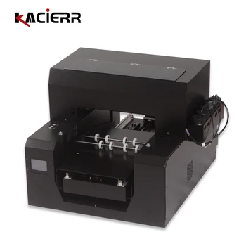 Günstige A3 Pritsche Zylindrischen Drucker Automatische DTG Drucker 6-farbe Multifunktionale Grafik Drucker Mit Tinte Set