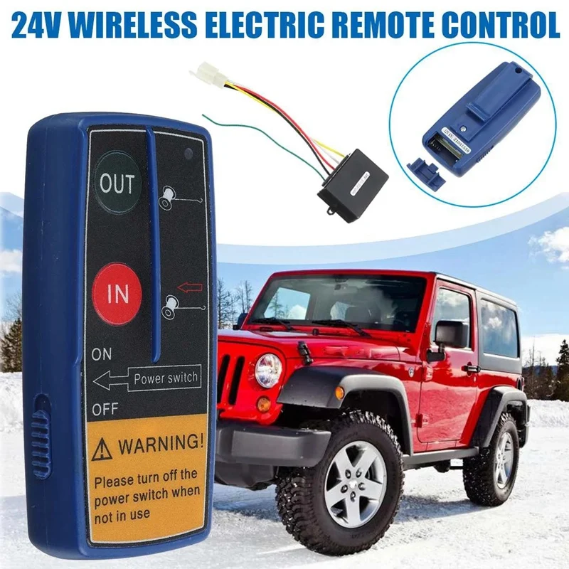 12V/24V Car Wireless Winch Remote Control Control Switch for Truck Jeep ATV Unit Winch Control