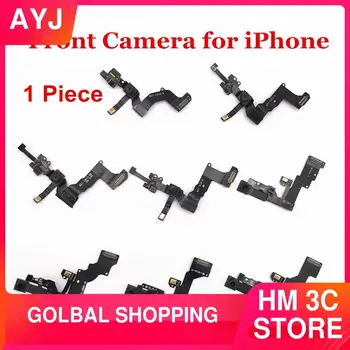 

1 Piece AYJ Front Facing Camera For iPhone 5 5S SE 5C 6G 6 6S Plus Proximity Sensor Flex Cable With Microphone Assembly