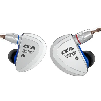 

CCA C16 In-Ear 3.5mm Wired Moving Iron Headphones 16-Unit Monitoring Level Noise Reduction HIFI Headphones