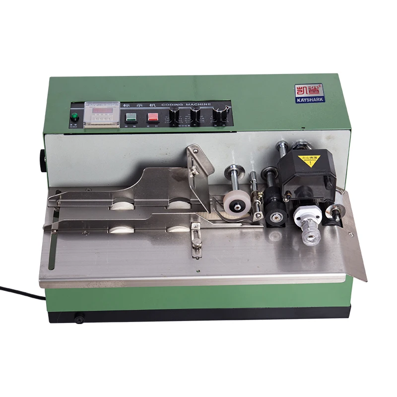 

Automatic Ink Wheel Marking Machine Production Date Serial Number Food Plastic Film Bag Package Colored Printing Coding Machine