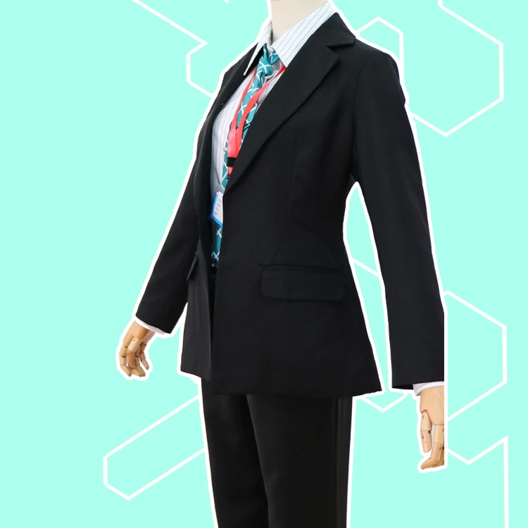 Дивизион рэп битва Doppo Kannonzaka Matenrou Косплей Костюм гипноз Mic DOPPO CostumesFull набор с париком взрослый костюм