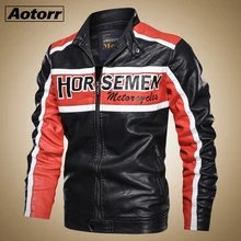 Мужские мотоциклетные кожаные куртки, зимние мужские модные повседневные Куртки из искусственной кожи с капюшоном, мужские теплые куртки из искусственной кожи, пальто в стиле хип-хоп