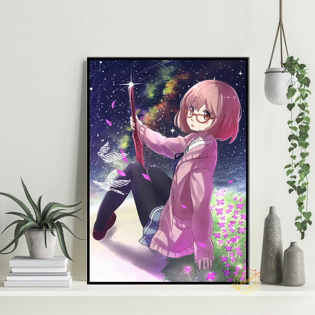 Kyoukai no Kanata: The Movie Part 1-2: Anime Art Picture Print Silk Poster  Home Wall Decor - AliExpress