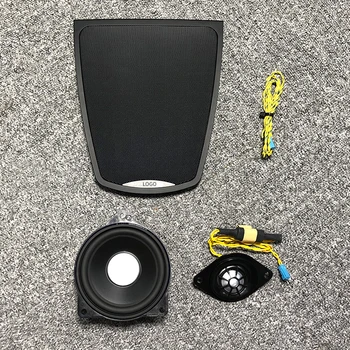 

Car center console speaker cover For BMW F10 F11 5 series high quality audio loudspeaker decor protection build trim