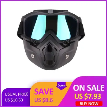 

Classic Style Tactical Paintball Mask Soft Bullet Dart Protective Mirror Face Mask for Games For airsoft - Colorful