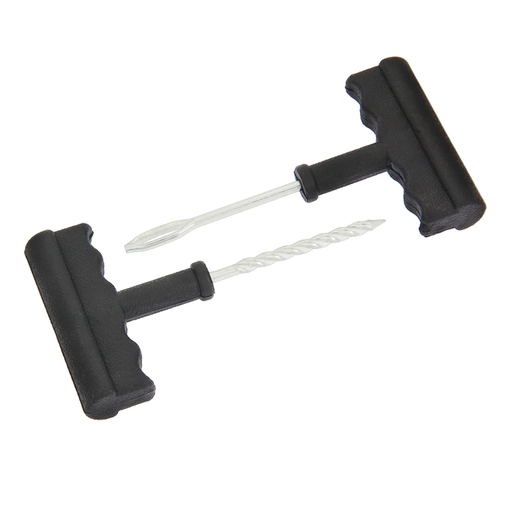 Car Tire Repair Tools Tire Repair Kit Rivet Tool Set Car Bicycle Tubeless Puncture Plug Garage Auto Parts