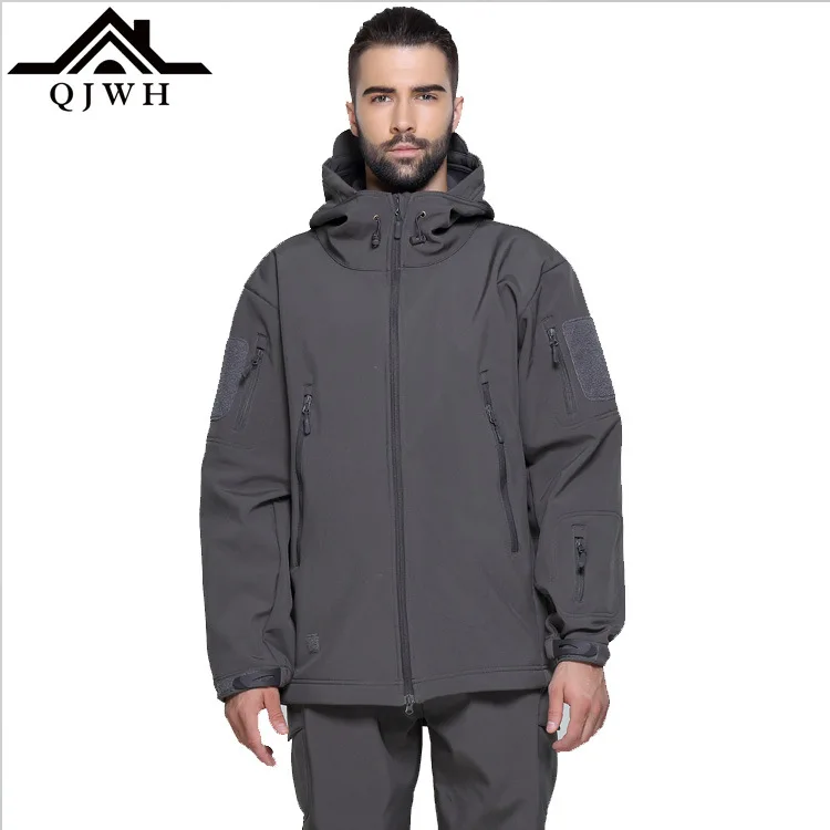 TAD Shark Skin Soft Cover Raincoat Jacket Windproof Waterproof Tactical Soft Shell Outdoor Tactical Jacket