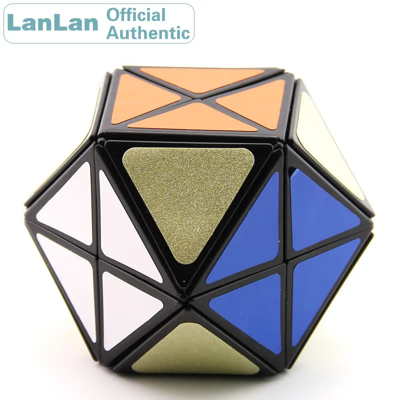 

LanLan 12 Axis Tetradecahedral Magic Cube Helicopter Speed Puzzle Antistress Fidget Brain Teasers Educational Toys For Children