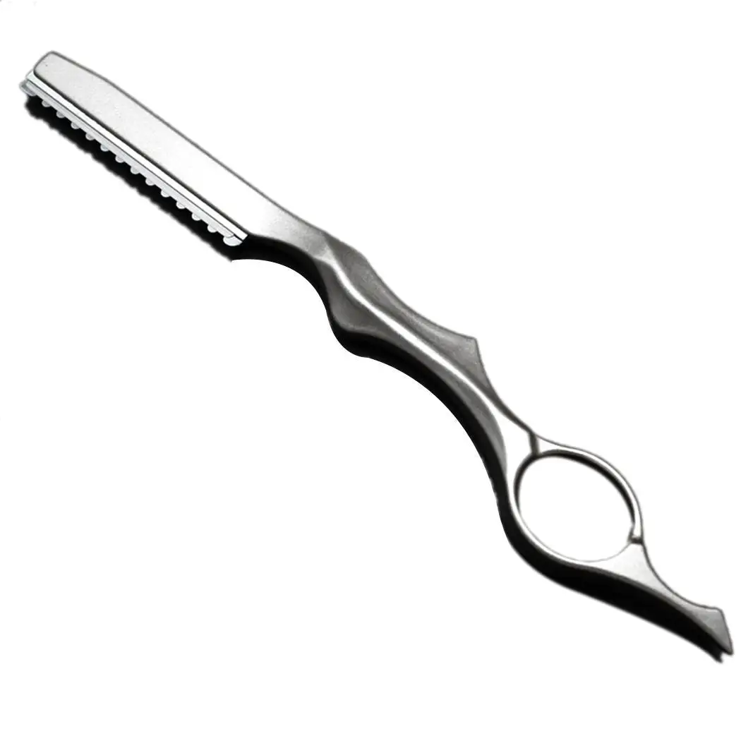 

Stainless Steel Professional Barber Feathering Stylist Hairdressing Thinning Scissors Style Razor Razor