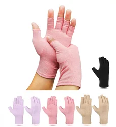 1 Pairs Anti Arthritis Therapy Compression Gloves Arthritis Gloves Touch Screen Gloves Ache Pain Joint Relief Fingerless Gloves