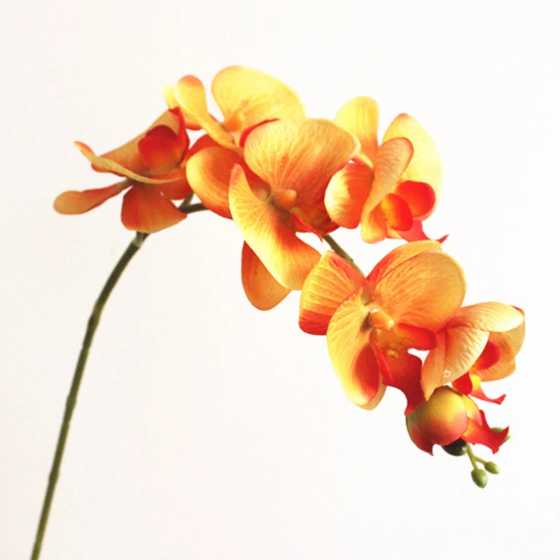 Реалистичные фаленопс Искусственные цветы искусственный букет поставки 72 см 7 цветов Великобритания