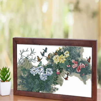 

Cross Stitch Set Chinese DIY Kit Embroidery Needlework Craft Packages Cotton Fabric Floss New Designs EmbroideryZ034