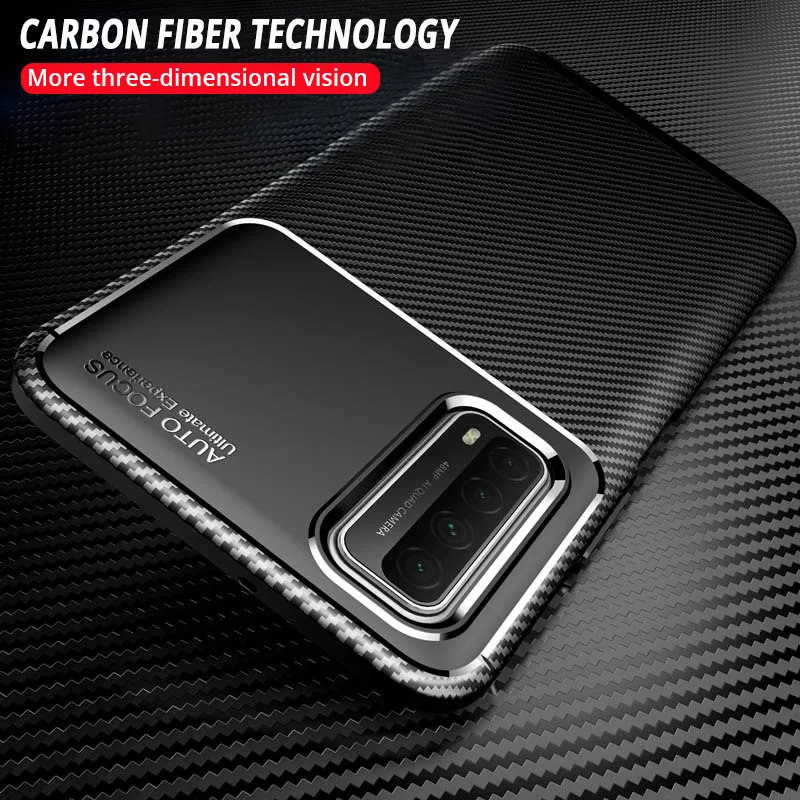 Case For Huawei Y7a Y9a Y6s Y8s Y9s Y8P Y7P Y6P Y5P 2020 Y9 Prime Y7 Y6 Y5 Pro 2018 2019 Carbon Fiber Protection Phone Cover huawei waterproof phone case