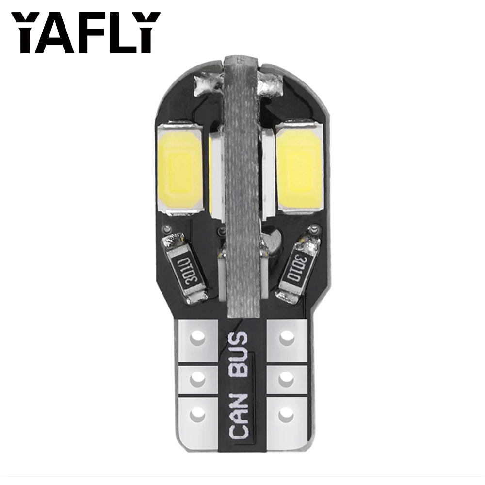 YAFLY t10 водить автомобиль интерьера чтение светильник w5w 168 194 авто лампы ширина