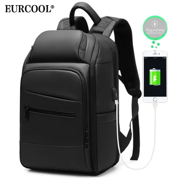 

Casual Slim Laptop Backpack Men Thin Back Pack 15.6 inch Work Man Backpack Business Bag Unisex travel Ultralight Backpack