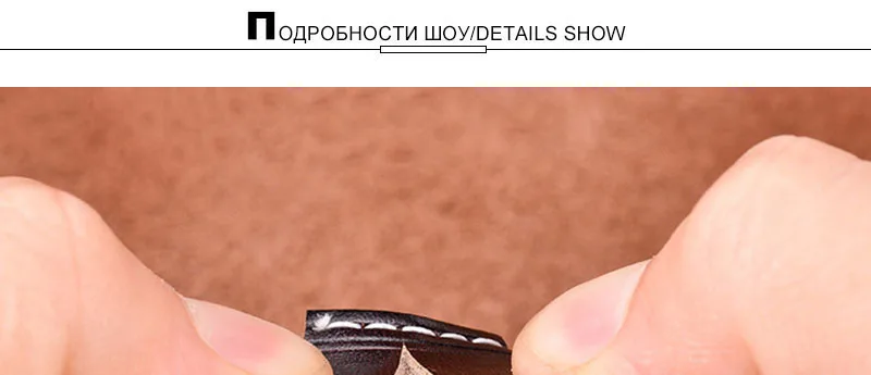 AKTRIS/фирменное наименование; женские кожаные туфли из воловьей кожи с пряжкой; металлические Необычные винтажные ремни; Модные Дизайнеры; Ширина 2,8 см; FCO056