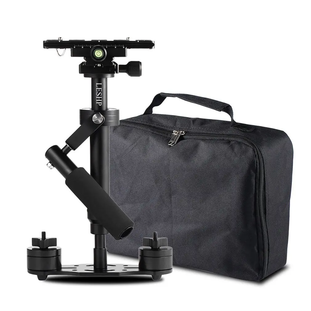 

LESHP Adjustable Mini Handheld Stabilizer With Quick Release Plate 1/4" Screw Durable Heavy Duty Stabilizer For DSLR Camera
