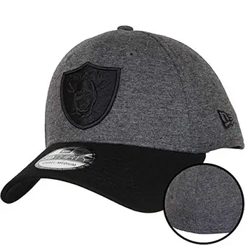 

New Era Essential Jersey 39thirty Oakrai Gorra, Hombre, Black, M/L