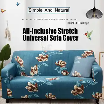 

Stretch Sofa Covers Furniture Protector Polyester Couch Cover l 1/2/3 Seat Chair Cover for Living Room American Country Style