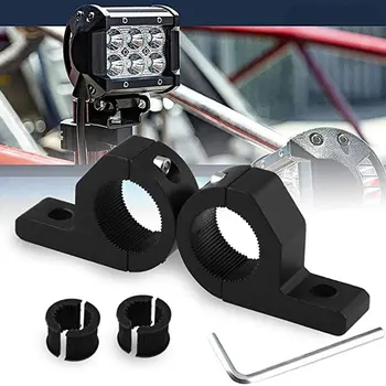 

Motorcycle Modified External Headlight Bracket Fog Lamp Stay Pipe Clamp Aluminum Bracket For Searchlight