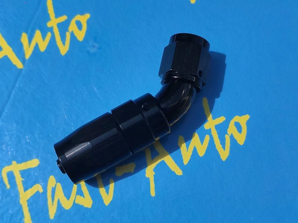 4an An 4 An6 7 16 unf Thread 45 Degree 45degree One Piece Hose End Fitting For 044 Fuel Pump 4g63 4b11t Oil Cooler Kits Fuel Supply Treatment Aliexpress