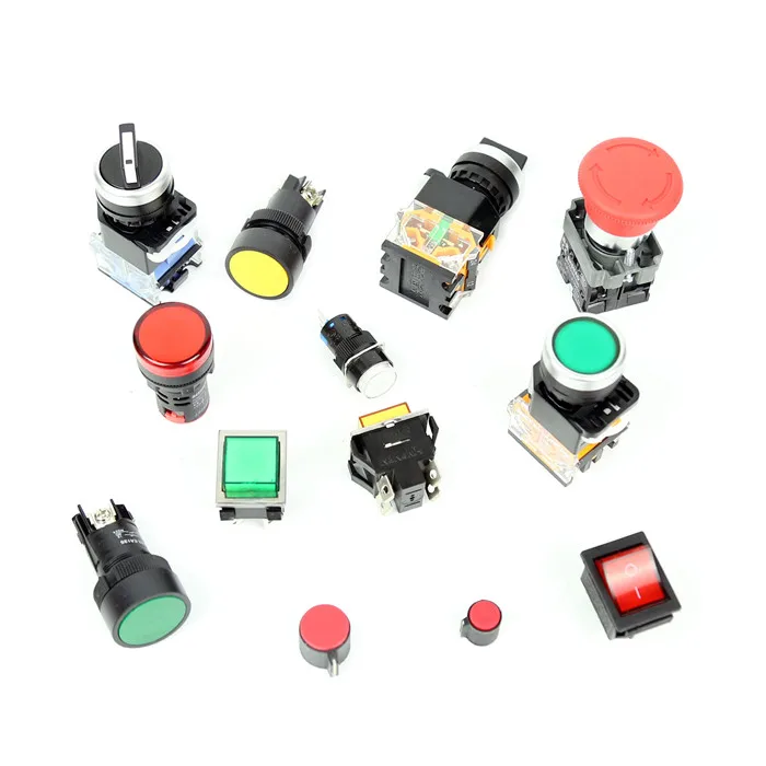 

BateRpak Red/Yellow/Green button Semi automatic strapping machine parts,bundling machine switch button parts,1pcs price
