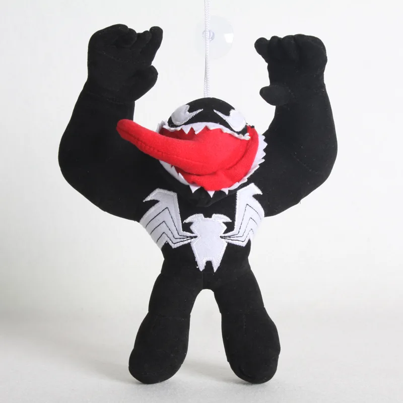 24 см супер герой яд Мягкие плюшевые игрушки Eddie Brock вещи куклы подарки для детей с