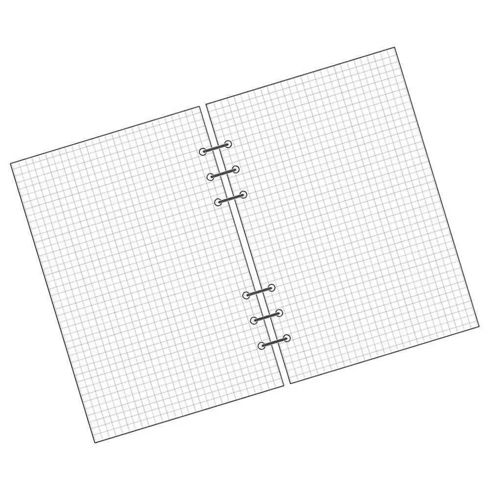6-Hole, вкладыши с листьями, бумажные блокноты, заправки внутри блокнота, Core A5/A6/A7