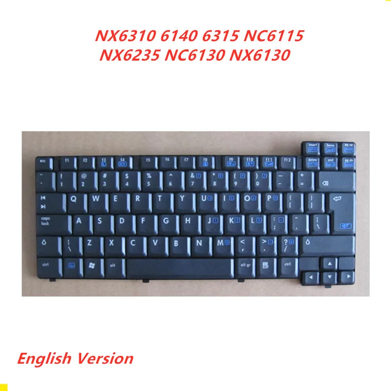 Laptop English Keyboard For HP NX6310 6140 6315 NC6115 NX6235 NC6130 NX6130 Notebook Replacement layout | Компьютеры и офис