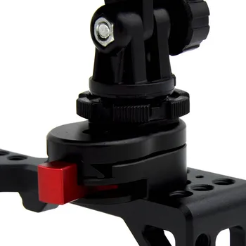 

Mini Field Monitor Quick Release Plate for LCD Monitor Magic Arm LED Light Camera Camcorder Rig @M23