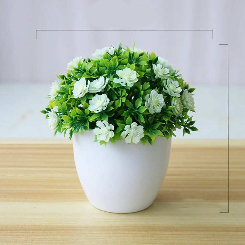 AsyPets искусственный Настольный бонсай имитирующий цветочный горшок для домашнего декора обеденного стола
