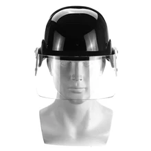 Тактический анти-бунт шлем безопасности шлем Открытый CS тактический пуленепробиваемый шлем с ветрозащитной прозрачной маской шлем